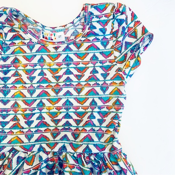 DotDotSmile cap sleeve dress size 2t - Picture 2 of 6